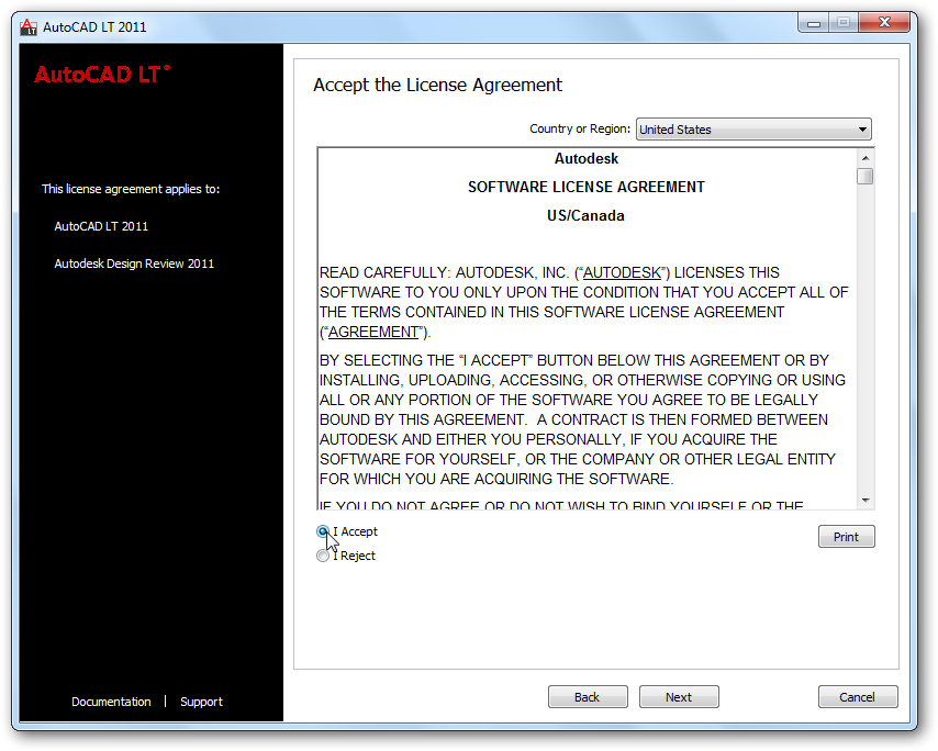 Autodesk AutoCAD LT 2011 64 bit