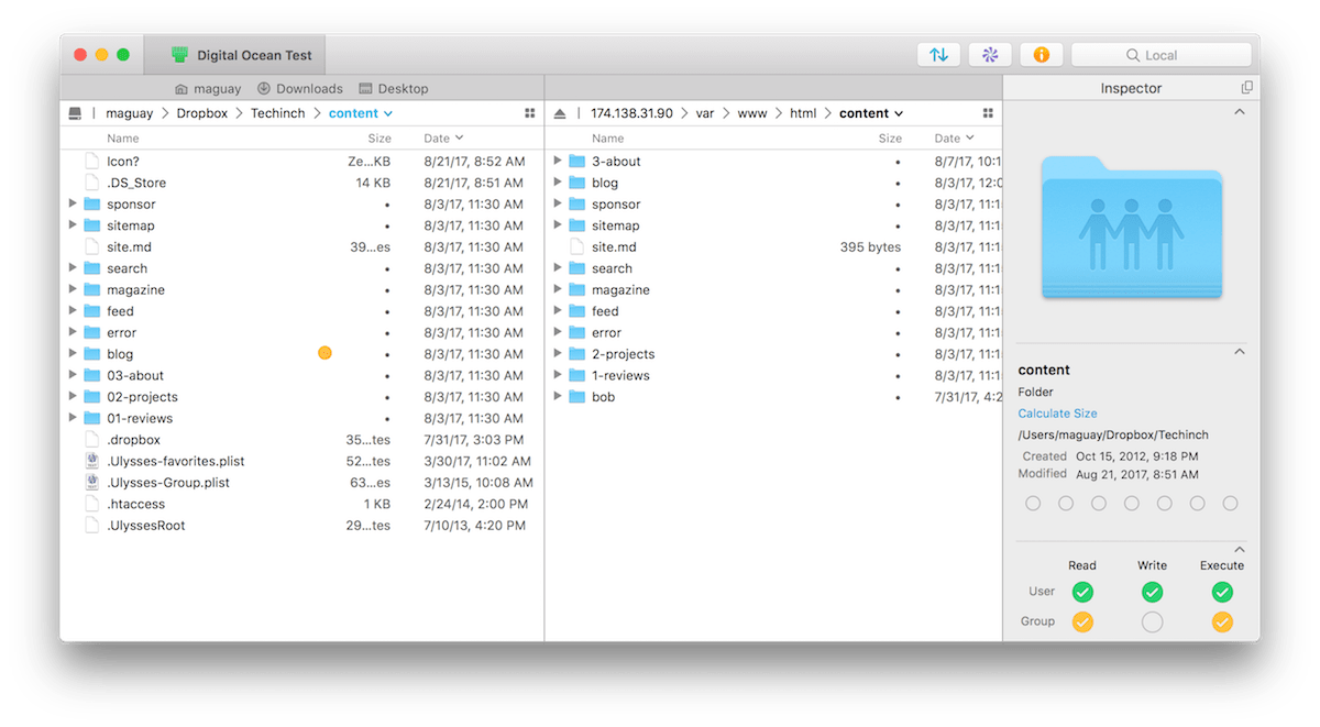 transmit for mac reset settings