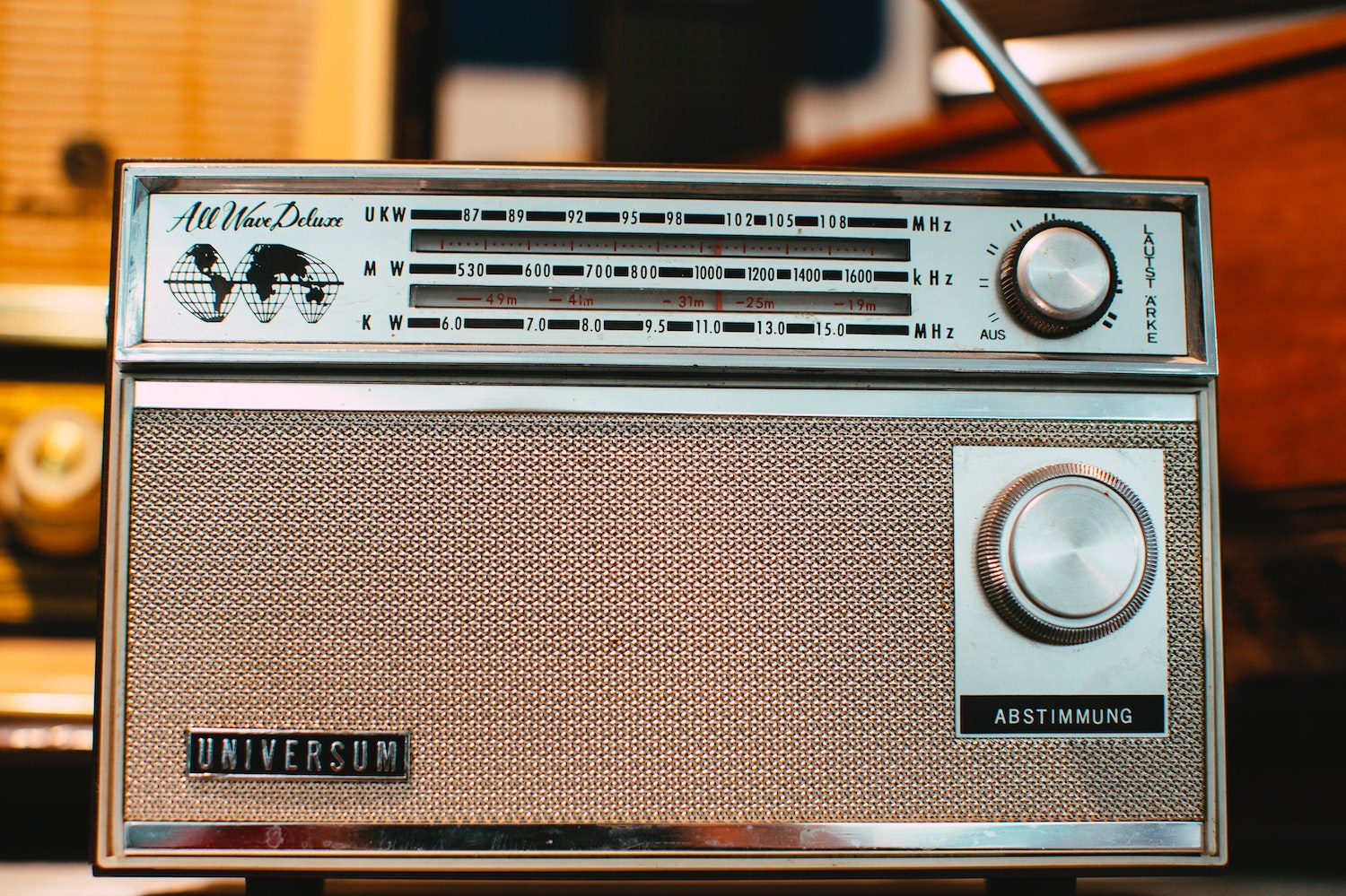 photo of a classic radio
